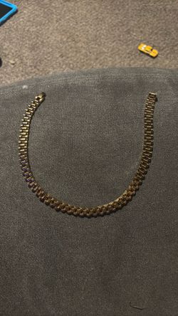 Gold plated Rolex chain