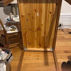 Wood Table From ikea 