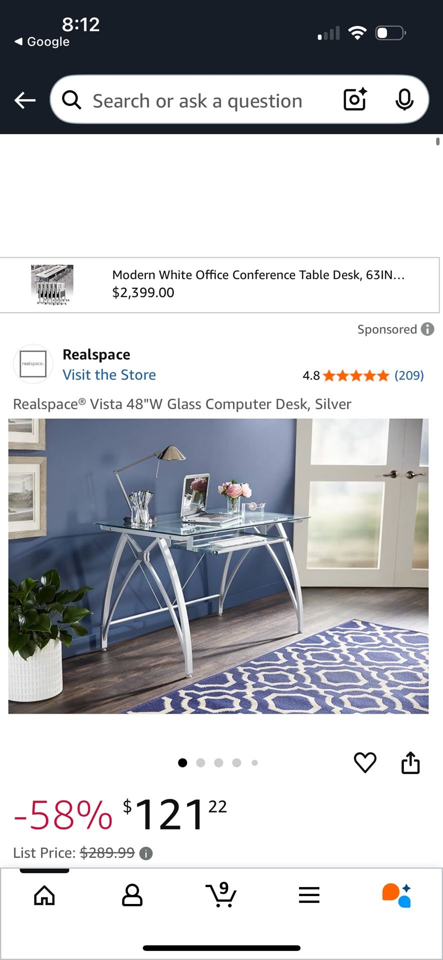 Desktop Computer Desk