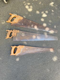 3  Hand saws ( Bundle)