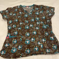 Scrub tops size medium $10