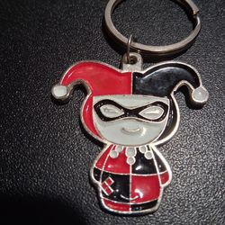 New Harley Quinn Metal Keychain