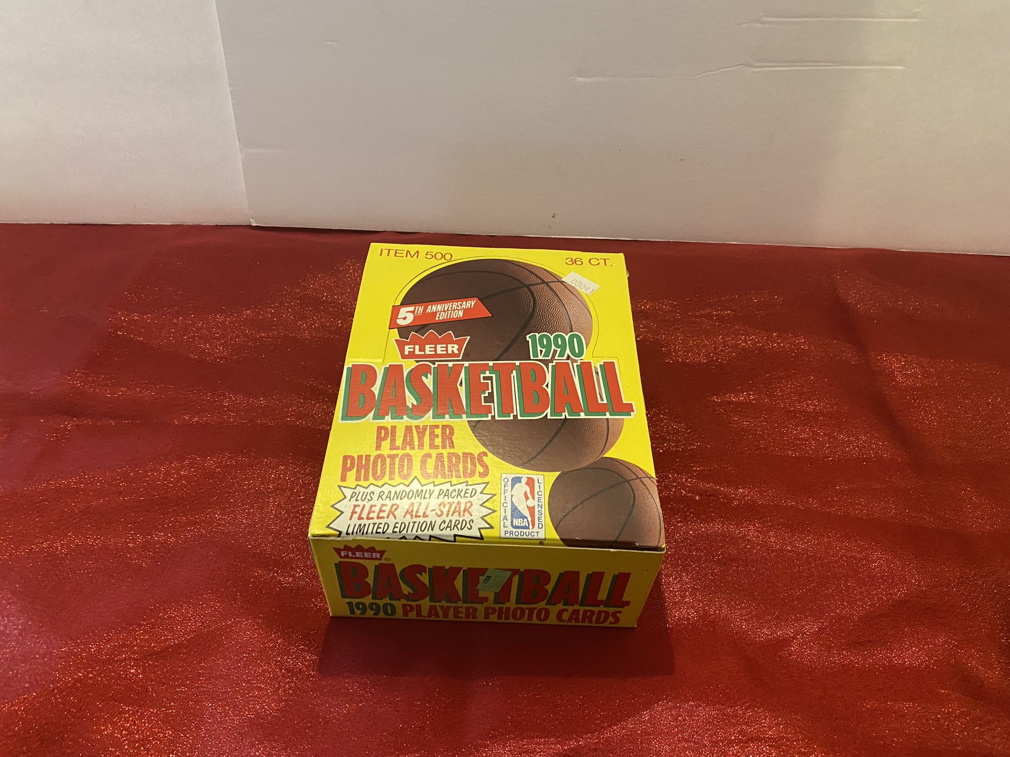 1990 Fleer/1991 Upper deck Basketball Unopened Box