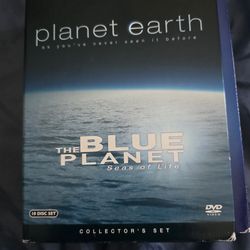 Planet Earth/The Blue Planet: Seas of Life (DVD, 2007, 10-Disc Set) very good