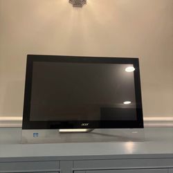 Acer Aspire 5600U All-in-One Desktop – Intel Core i3, Touchscreen, Sleek Design