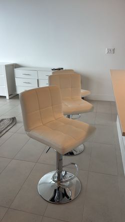White Bar Chair
