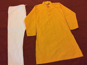 Boys embroidered kurta pajama