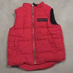 Red 3t vest 