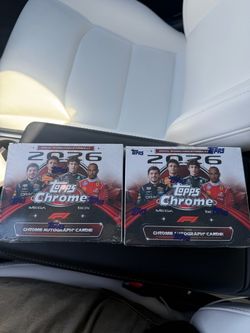 2026 Topps chrome formula 1 mega box