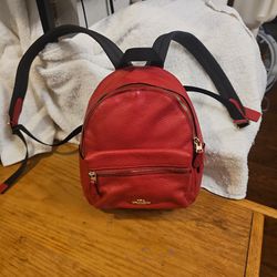 Coach Leather BackPack