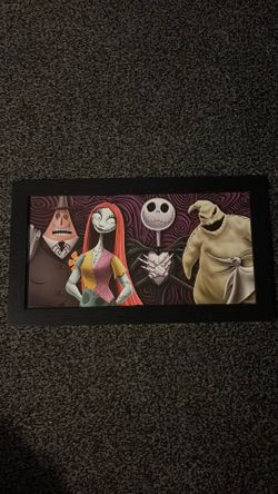 The Nightmare Before Christmas picture frame