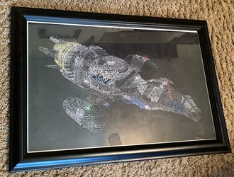 Firefly Art Framed