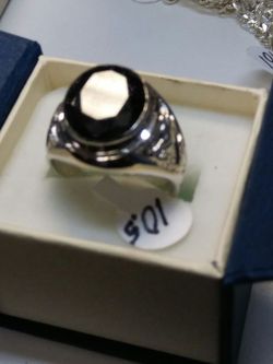 Sterling silver size 10.5 Mens Ring.