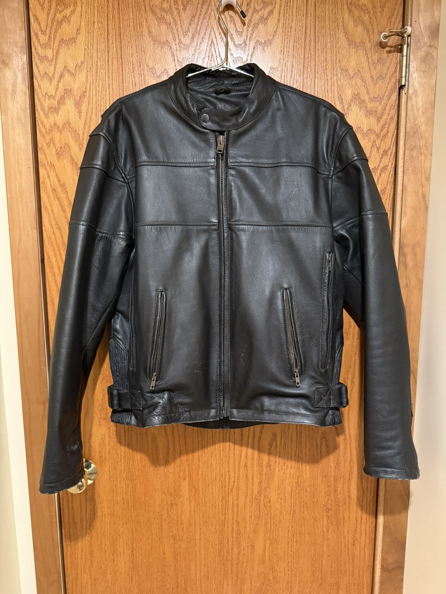 Leather Motorcycle Jacket 
