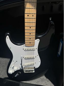 Guitar and amp (take both) or (separate)