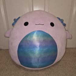 Squishmallows Monica Axolotl, Opalescent Rainbow  16inch