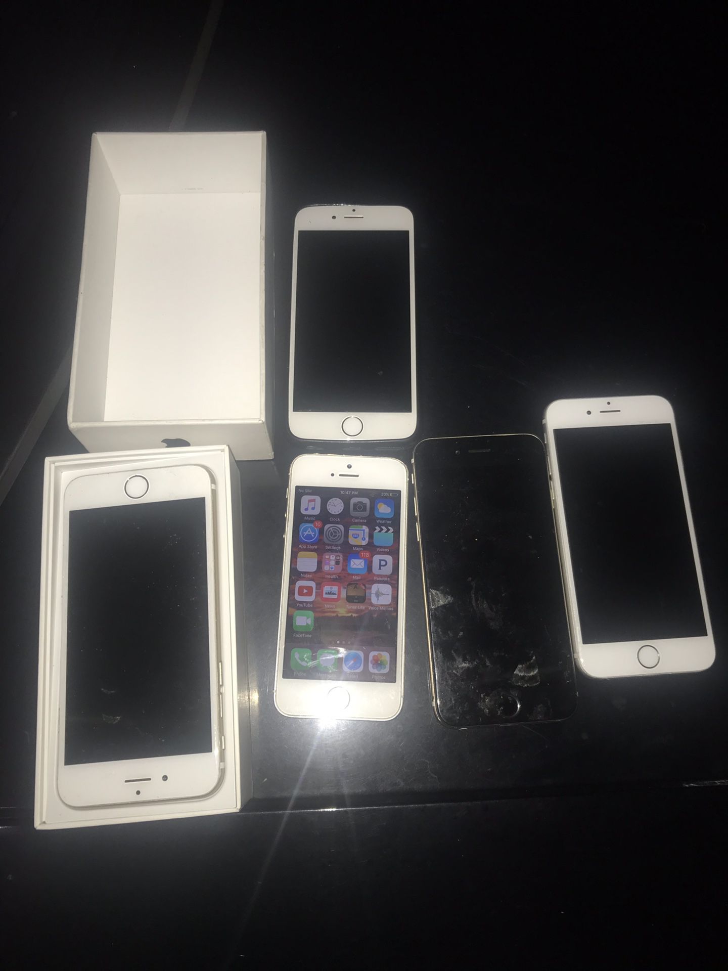 5 iPhones for 150$$$
