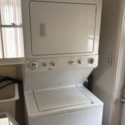 Free kenmore stackable apartment size washer and dryer