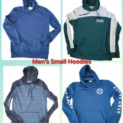 Men's Small Hoodies - TAKE ALL FOR $12