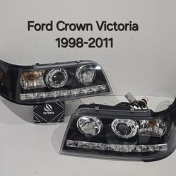 Ford Crown Victoria 1998-2011 Headlights 