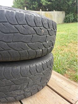 Tires 245/70/17