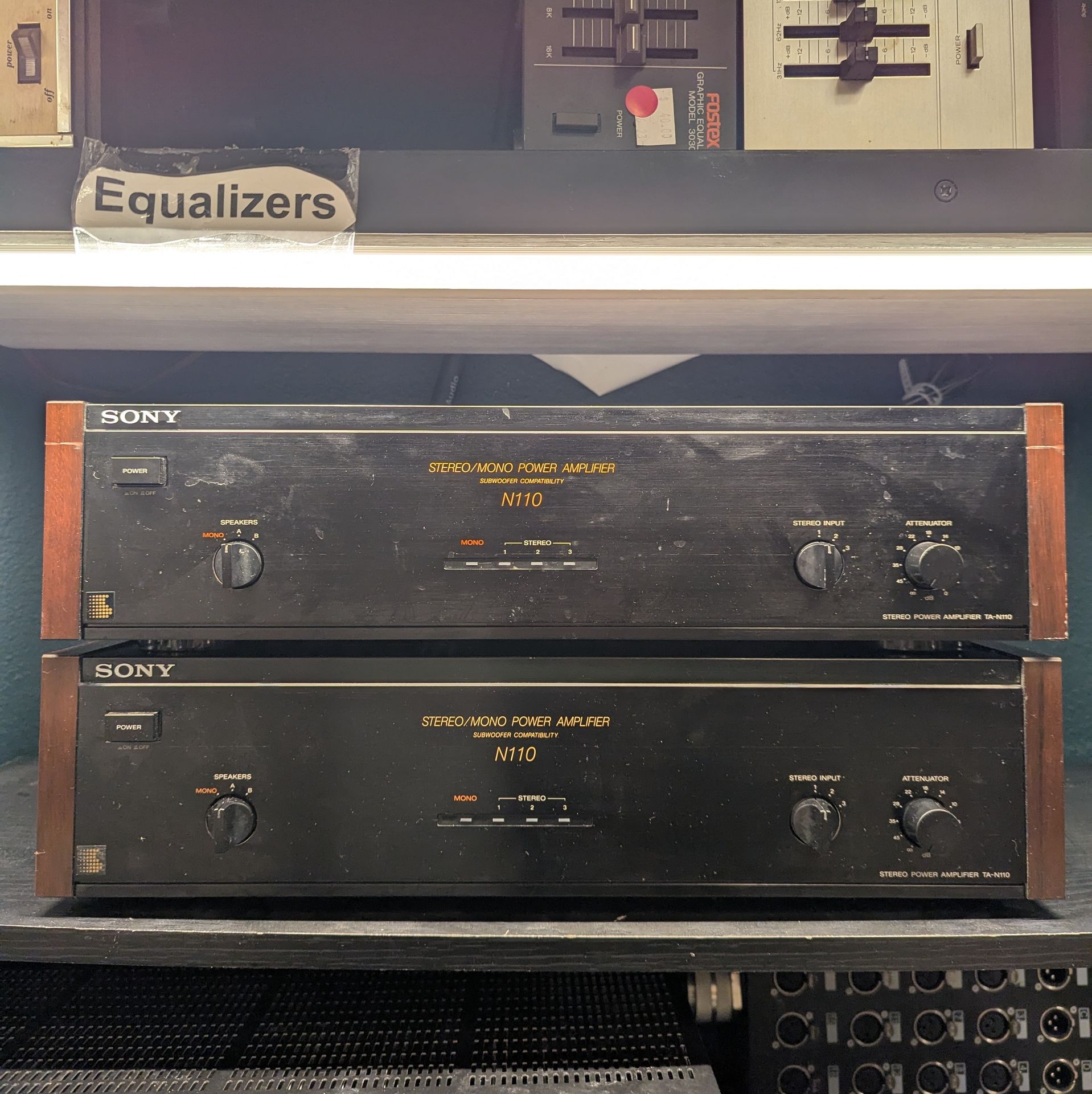 Sony N110 Stereo/Mono Power Amplifier