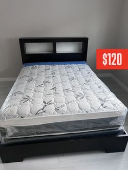 Full Size Pillow Top Bamboo Brand Mattress New
