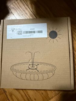 Solar Water Fountain Pump