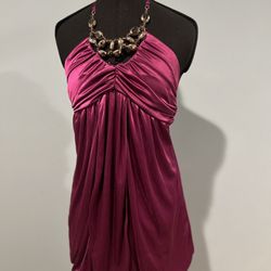 Y2K Satin Summer Dress