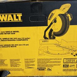 NIB DEWALT 12inch Bevel Mitre Saw