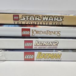 Nintendo Wii LEGO Video Games Lot