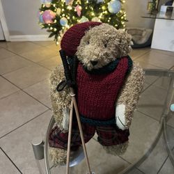 Christmas Decorations Ski Bear 