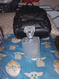 Vintage Crystal decanter