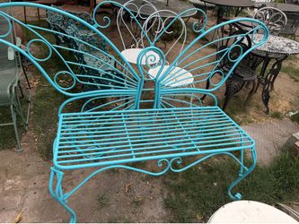 Butterfly bench