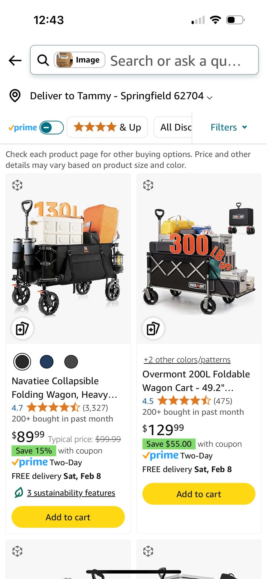 Navatee Collapsible Wagon - In Box Never Assembled