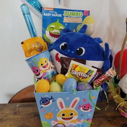 Baby Shark Easter Basket