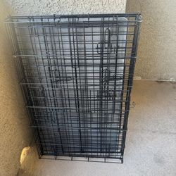 L Dog Cage 