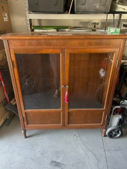 Antique Curio Cabinet