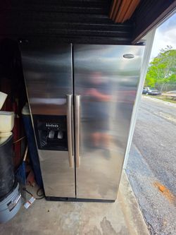 Whirlpool 25CuFt Stainless Steel Refrigerator