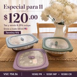 Set de 3 Recipients