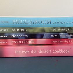 5 Williams Sonoma Cookbooks $20 For All