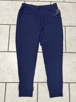 Polo Ralph Lauren Men’s Luxury Jersey Jogger Pants M Navy