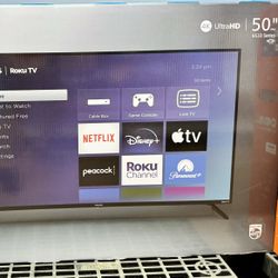 50” Philips Smart 4K Led Tv