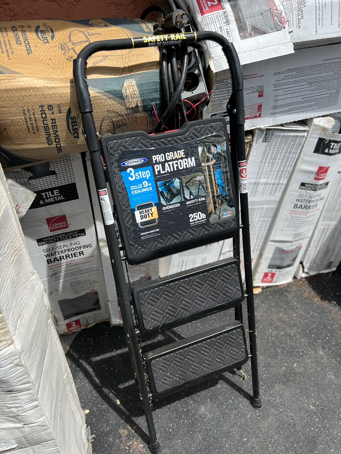 Werner 3 Step Ladder