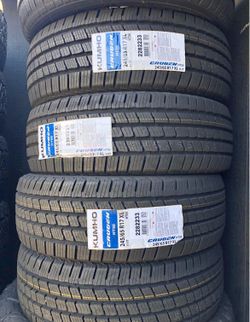 245/65/17 KUMHO CRUGEN 4 NEW TIRES INSTALLED ✅ INSTALADAS ✅ WE DO ALIGMENT ✅