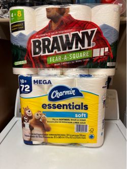 Charmin/Brawny Bundle $22.00