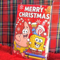 Personalize Your SpongeBob Christmas + Crayons kit 