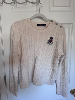 Lauren Ralph Lauren Beige Crewneck XL