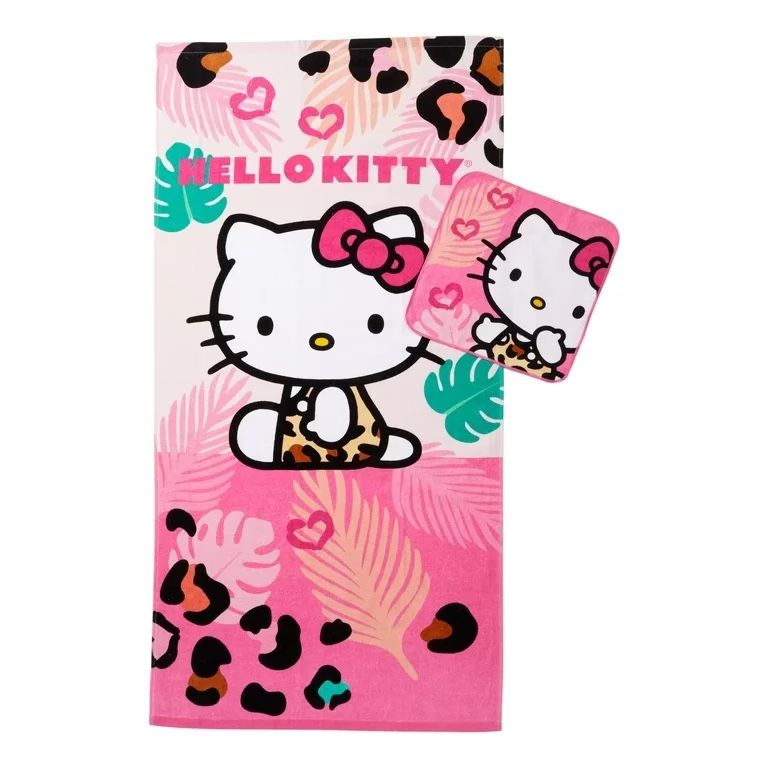 Hello Kitty Towel And Hand Cloth