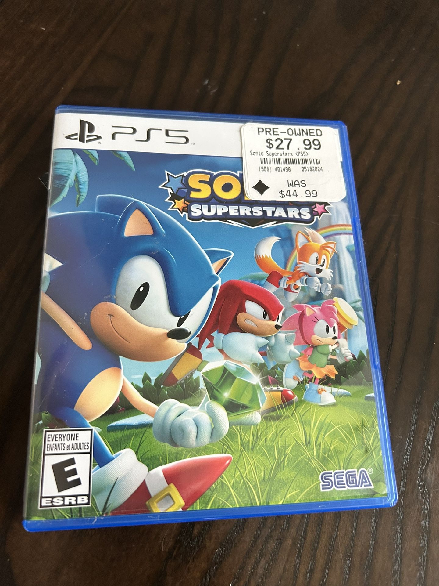 Sonic Superstars Sony PlayStation 5 